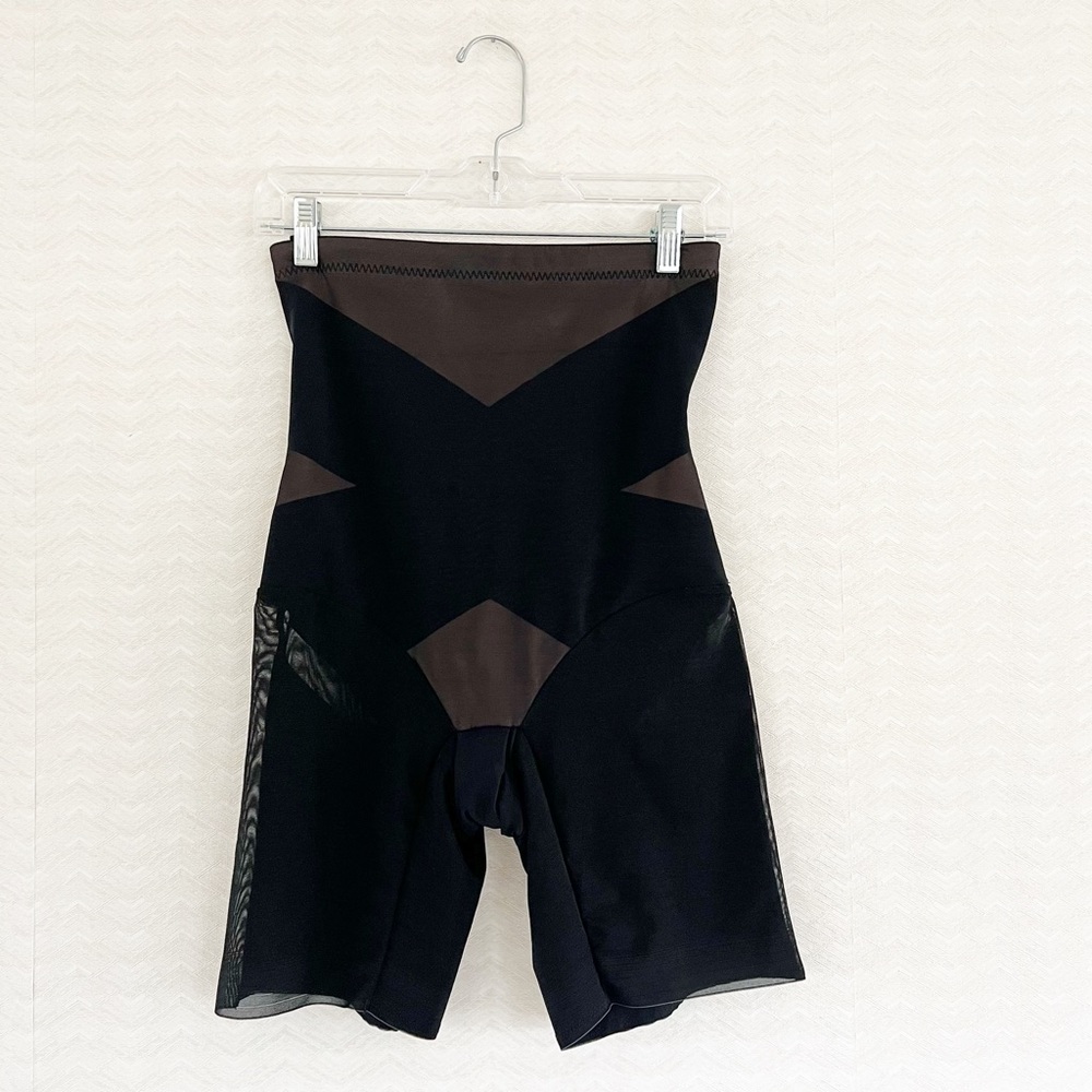 HONEYLOVE SuperPower Short Women’s Size Large Shapewear Flattering Sexy Black